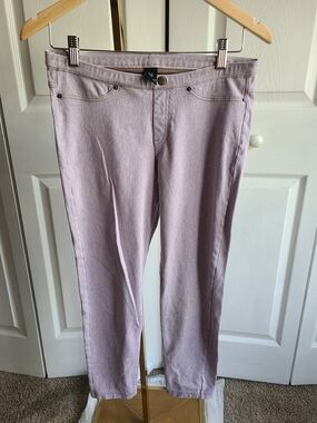 HUE Lavender Ankle Jeans